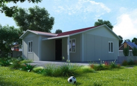 69 m² Tek Katlı Prefabrik Ev