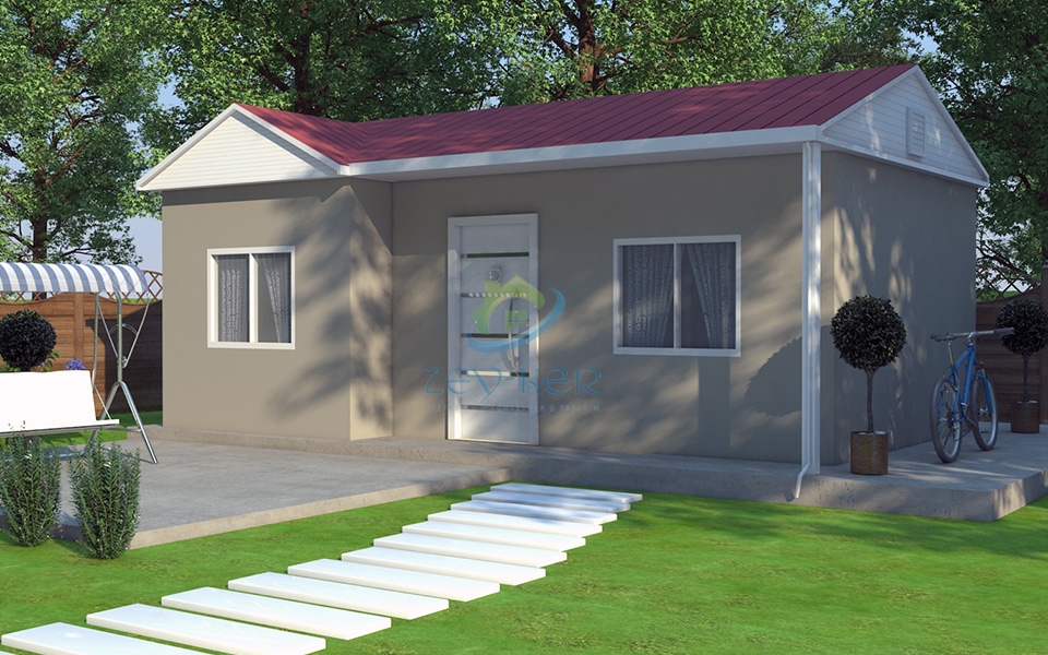 32 m² Tek Katlı Prefabrik Ev