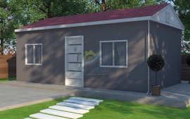 25 m² Tek Katlı Prefabrik Ev