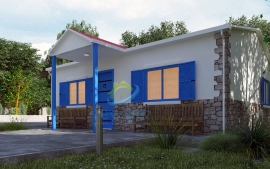 45 m² Tek Katlı Prefabrik Ev