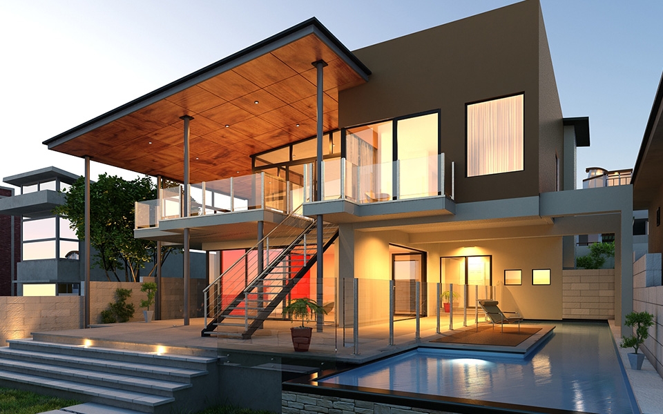 3D Mimari Proje Modelleme ve Tasarım