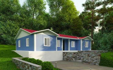 129 m²  3+1 Prefabrik Ev