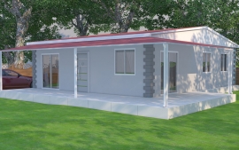 85 m² Tek Katlı Prefabrik Ev